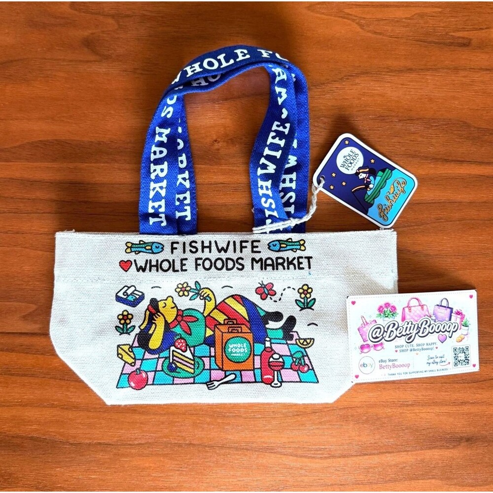 Whole Foods x Fishwife [MICRO] Tote Bag Limited Edition (Micro Size)